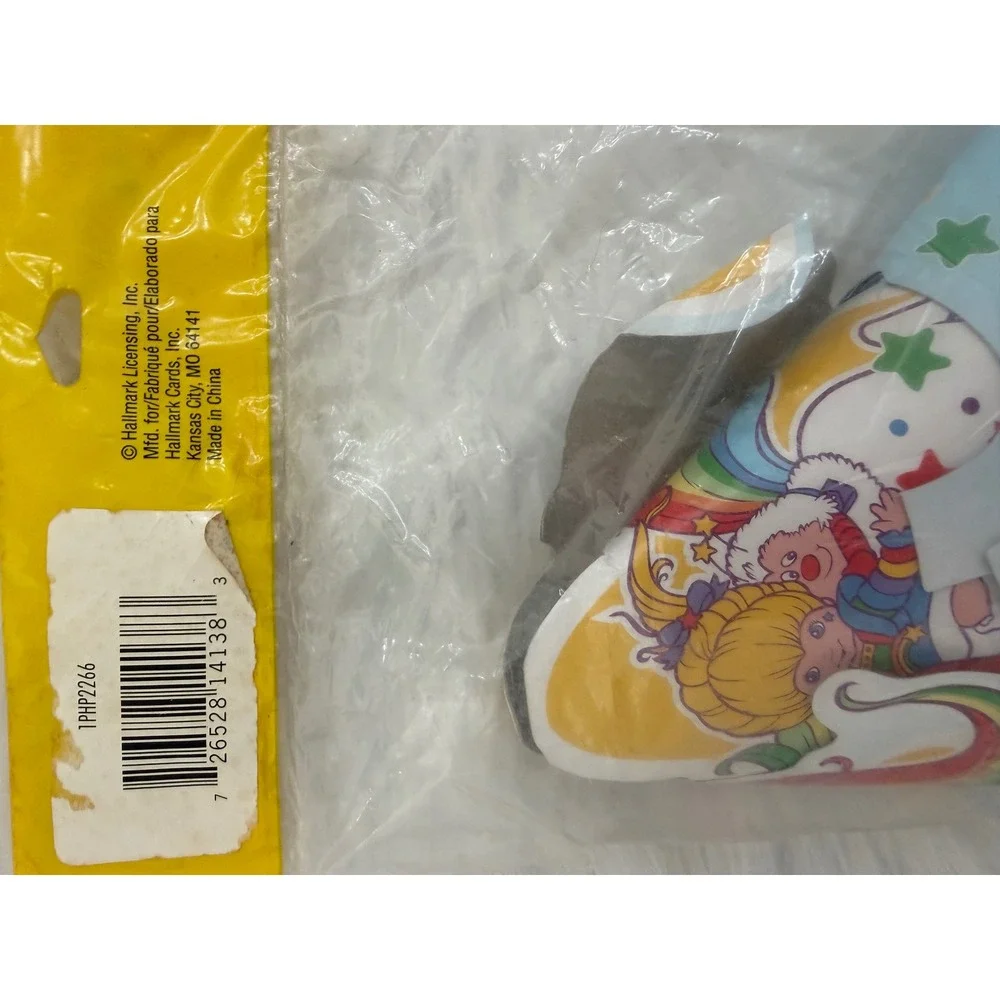 Vintage Rainbow Brite Party Hats 8 Count Hallmark Party Express 1980s Sealed